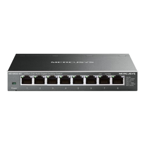 TP-Link Mercusys MS108GS-M2 8-Port 2.5G Multi-Gigabit Desktop Switch