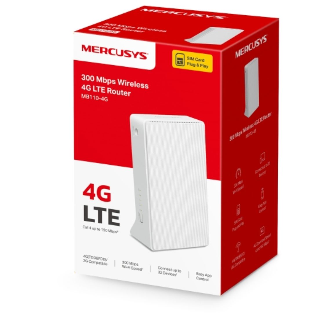 TP-Link Mercusys N300 N 4G LTE Router