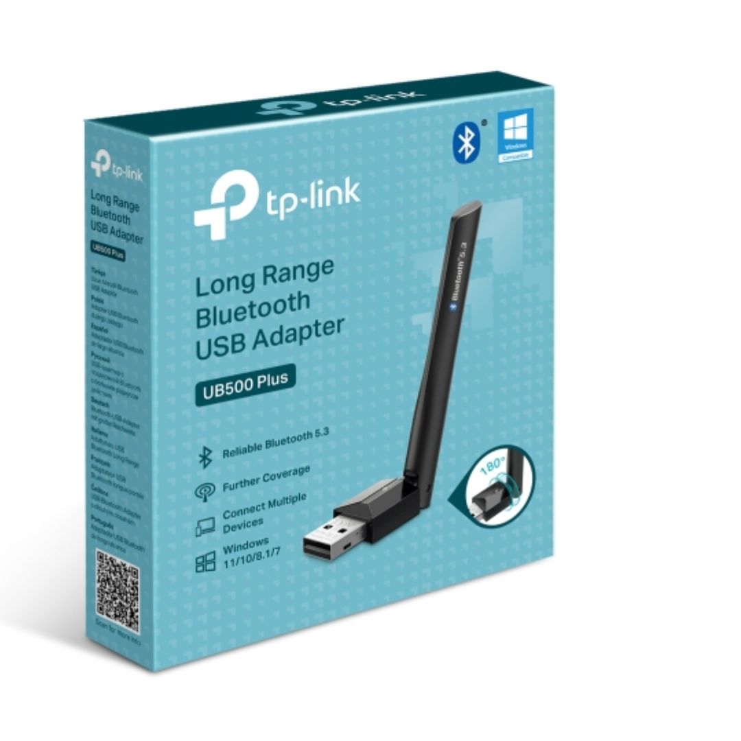 TP-Link UB500 Plus Bluetooth 5.3 USB Adapter for PC or Laptop