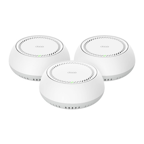 TP-Link Deco BE65-PoE(3-pack) BE11000 Whole Home Mesh Wi-Fi 7 System with PoE