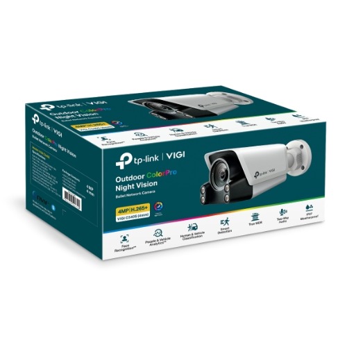 TP-Link VIGI 4MP C340S(4mm) Outdoor ColourPro Night Vision Bullet Network Camera