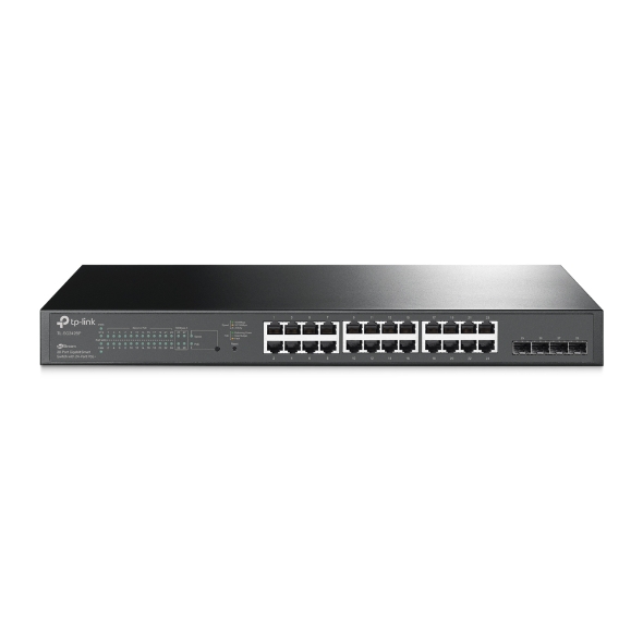 TP-Link SG2428P JetStream 28-Port Gigabit Smart Switch with 24-Port PoE+ & 4 SFP