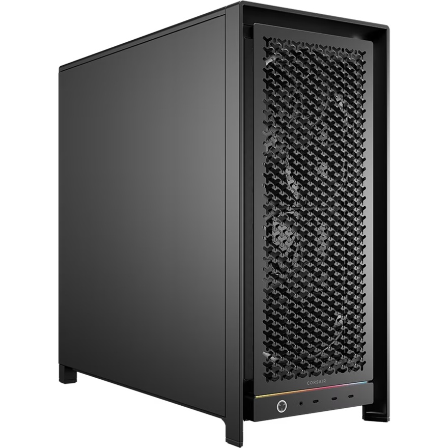 Corsair FRAME 5000D WORKSTATION Mid-Tower Case - Black, supports E-ATX, tempered glass, hi
