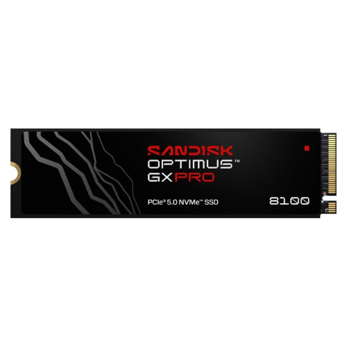 SanDisk Optimus GX PRO 8100 2TB NVMe M.2 2280 Internal SSD, PCIe Gen5 x4, Up to 14,900MB/s