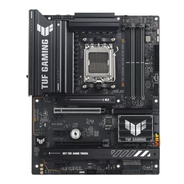 ASUS AMD TUF GAMING B650E-PLUS WIFI (AM5) ATX Motherboard, DDR5 256GB, PCIe 5.0 x16, 3x M.