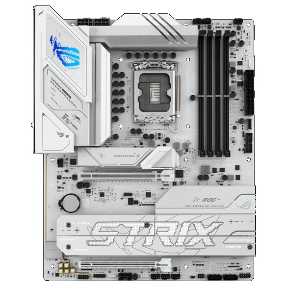 ASUS ROG STRIX B860-A GAMING WIFI LGA1851 ATX Motherboard 256GB, DDR5, 1 x PCIe 5.0, 4 x M