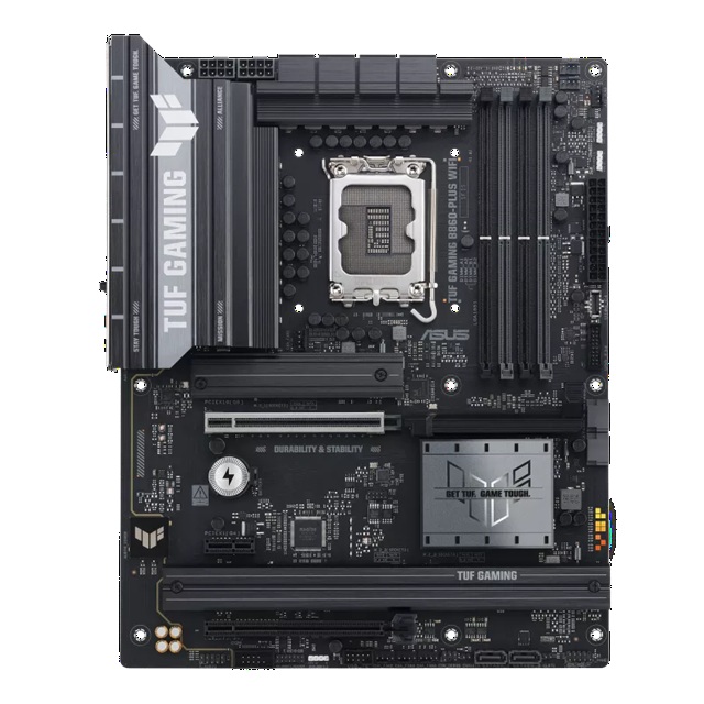 ASUS TUF GAMING B860-PLUS WIFI LGA1851 ATX Motherboard 256GB, DDR5, 1 x PCIe 5.0, 3 x M.2 