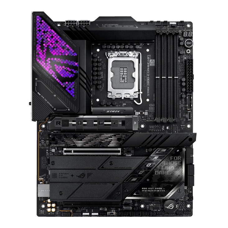 ASUS ROG STRIX Z890-E GAMING WIFI, ATX Motherboard, Intel Z890, LGA1851, DDR5 256GB, PCIe 