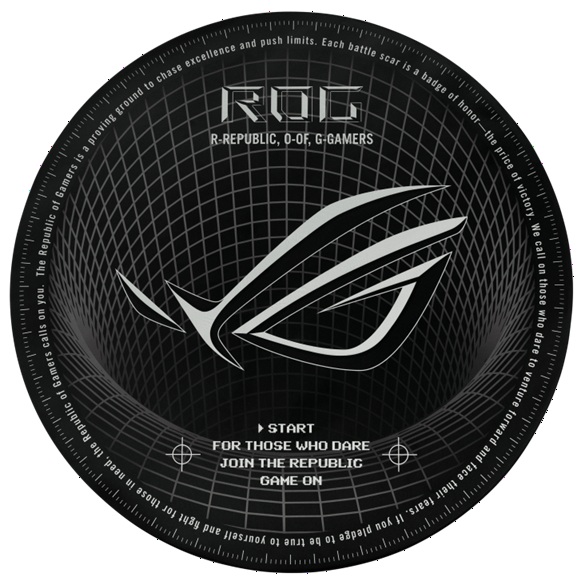 ASUS ROG Cosmic Mat II, floor mat, black, 87% rubber, 13% polyester, 117 cm length