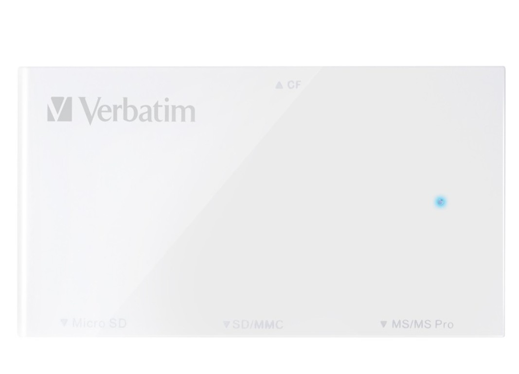 Verbatim USB 3.0 4in1 Card Reader - White