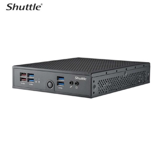 Shuttle XPC SLIM Barebone - Core i5-1335U (15W), 2x DDR5, 2x M.2 2280, HDMI, DP, VGA, COM,