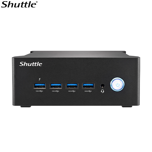 Shuttle NA10H7 Industrial Computer -AMD Ryzen R7-8845HS, 2x DDR5, 1x M.2 2280, 2x HDMI, 2x