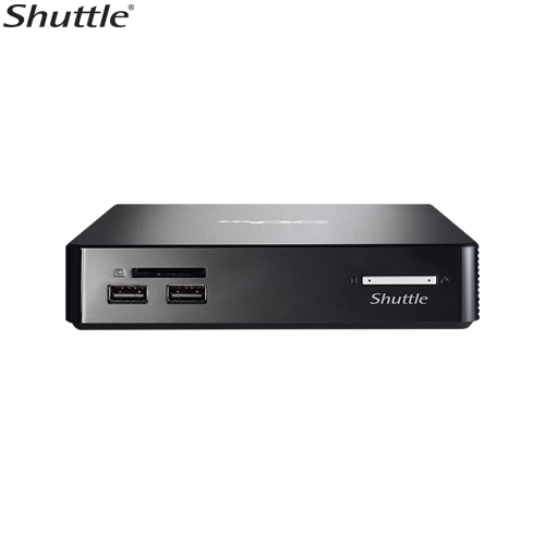 Shuttle NS02AV2 Mini PC 0.5L System-Rockchip RK3368, 2GB RAM, 16GB eMMC, LAN, 4xUSB, WIFI+
