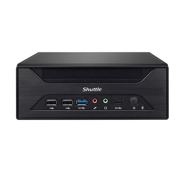 Shuttle XH610 XPC Intel 14th/13th/12th Gen LGA1700 socket, 3L, H610, 2x LAN, 2x COM, HDMI,