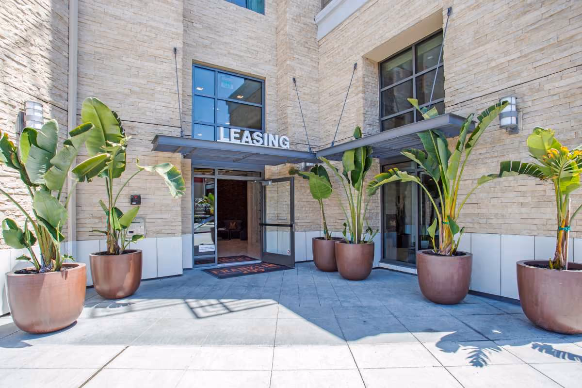 Leasing Office Front Entrance