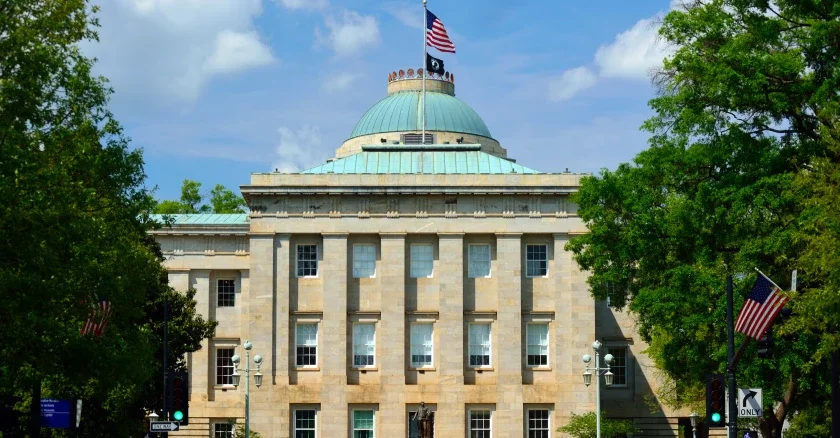 North Carolina State Capitol in Raleigh