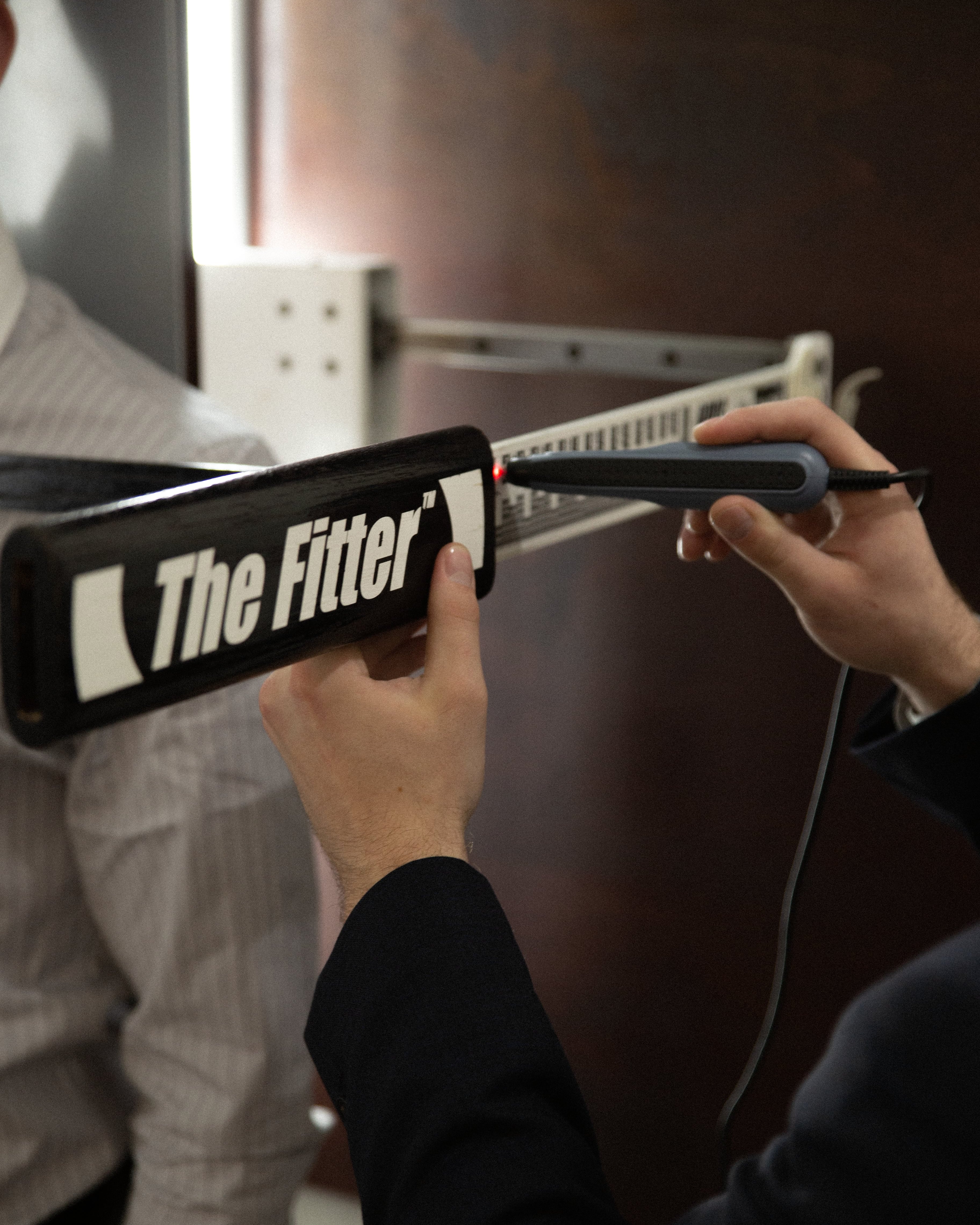 The Fitter measuring system in use at Rego Bespoke