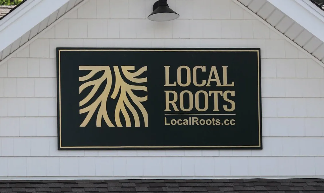 Local Roots dispensary storefront in Sturbridge, MA