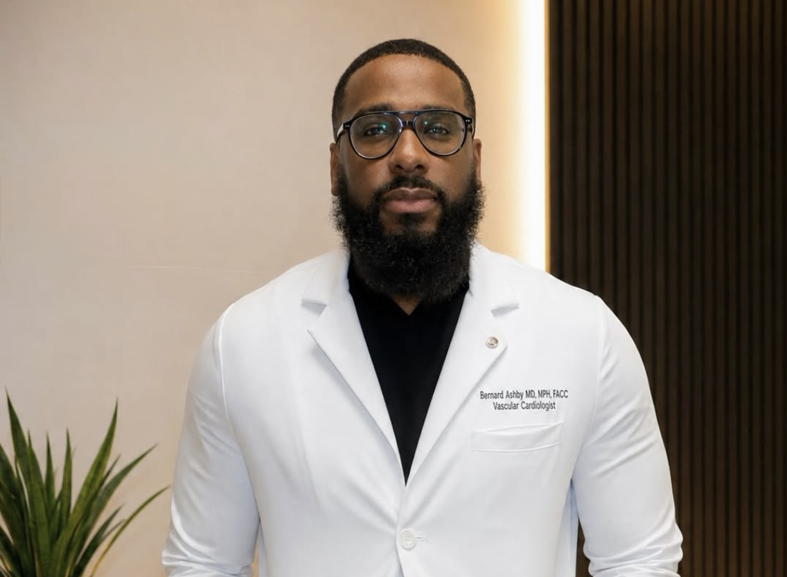 Dr. Bernard Ashby, MD, MPH, FACC, Vascular Cardiologist and founder of Preop Doc