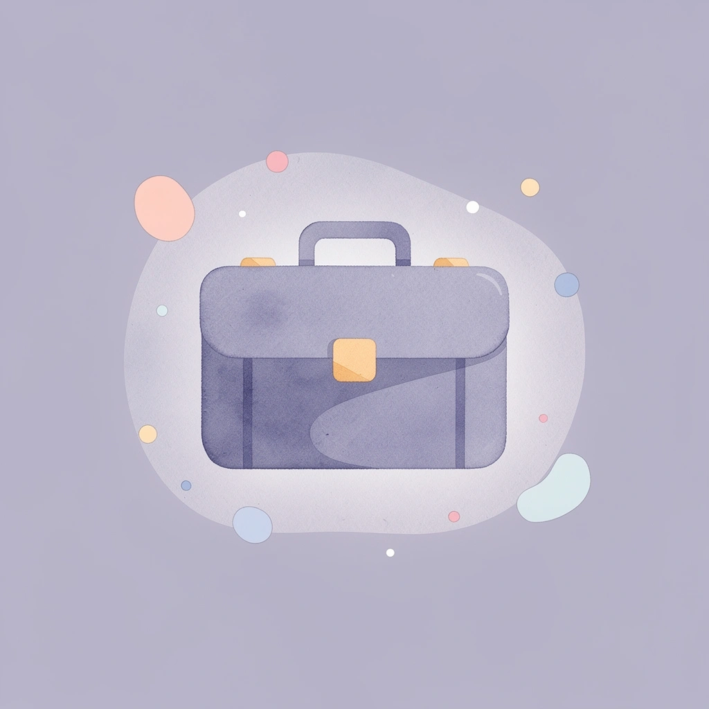 Briefcase icon representing the company liquidation process