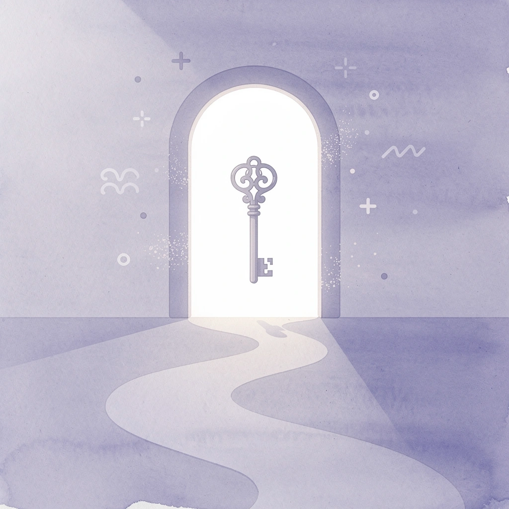 Gateway scene representing founders transitioning from one business chapter to the next