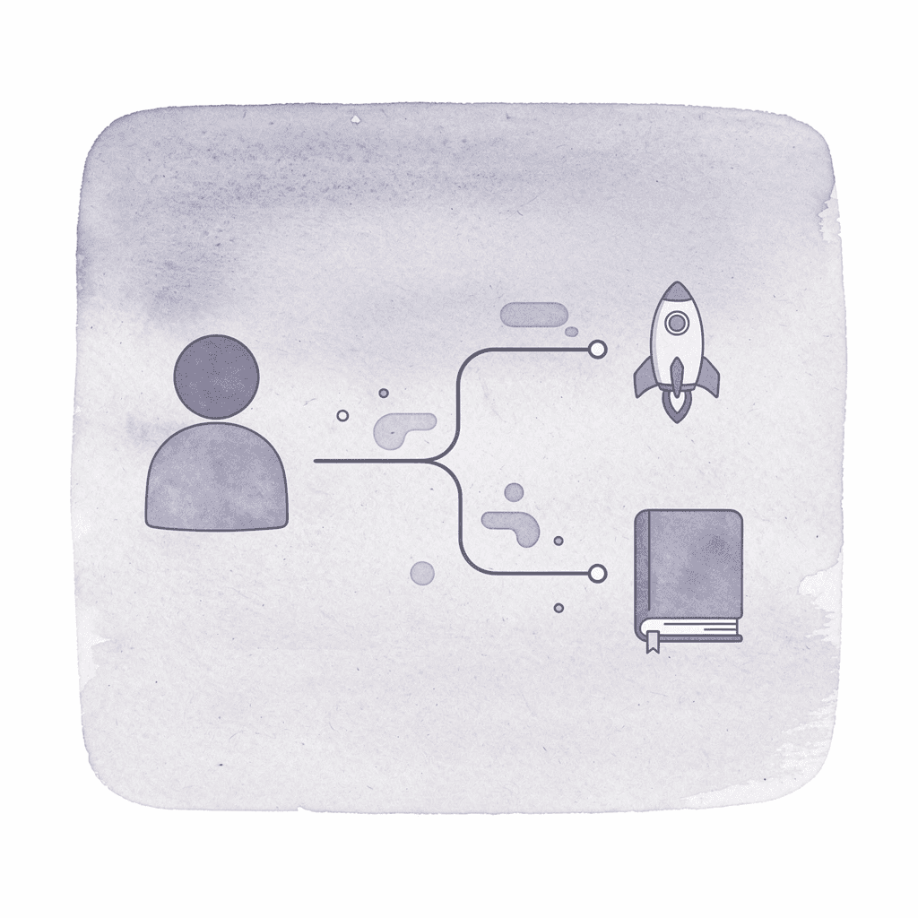 Price tag icon splitting into multiple paths representing varied dissolution costs