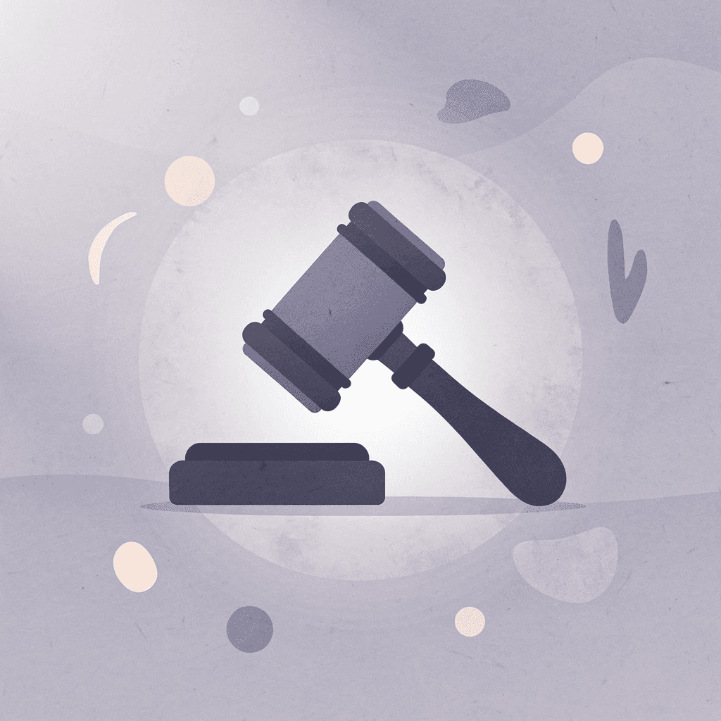  Gavel icon representing legal dissolution process - How To Dissolve a Nonprofit 