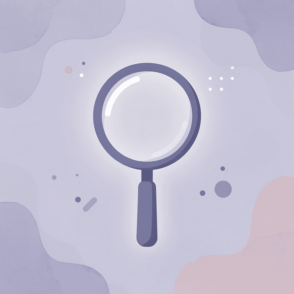 Magnifying glass icon representing clear view and transparency - How To Dissolve a Nonprofit 
