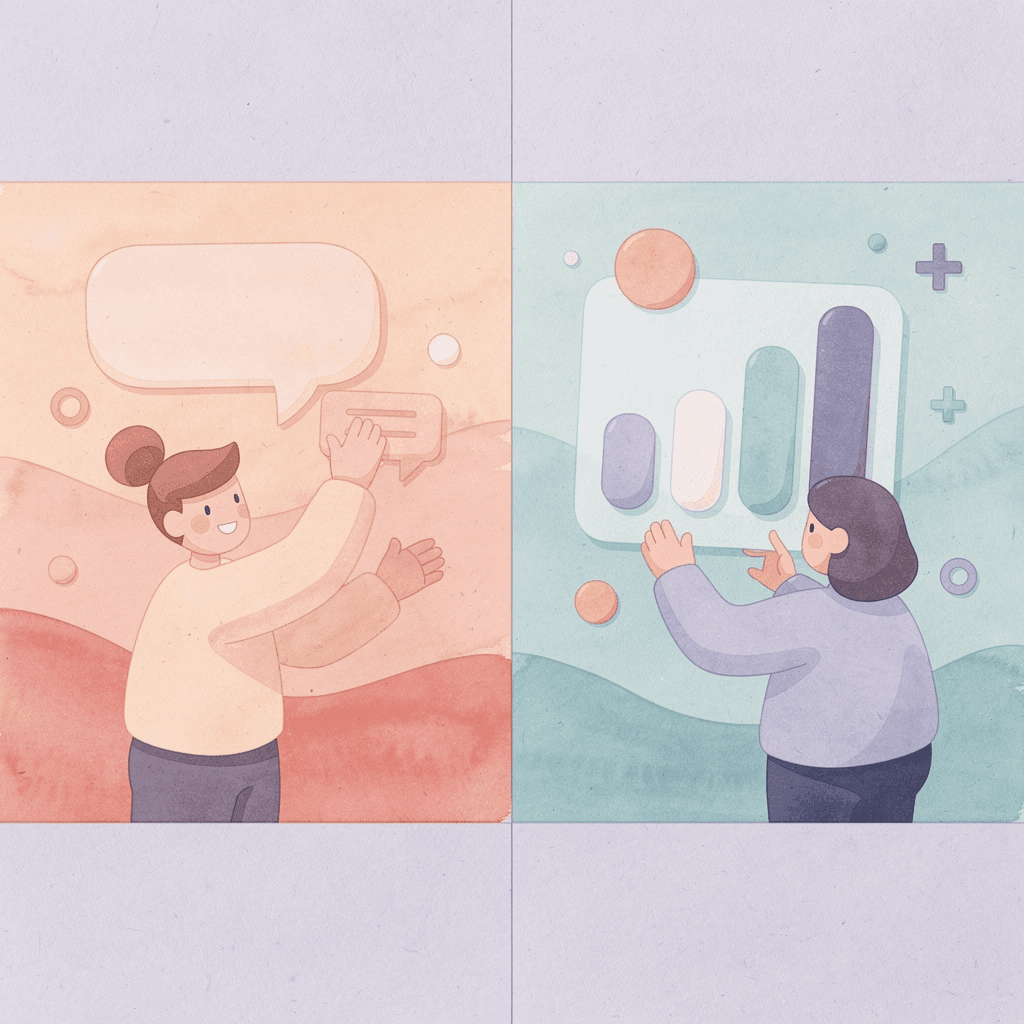 Split scene comparing structured winddown process versus DIY closure approach