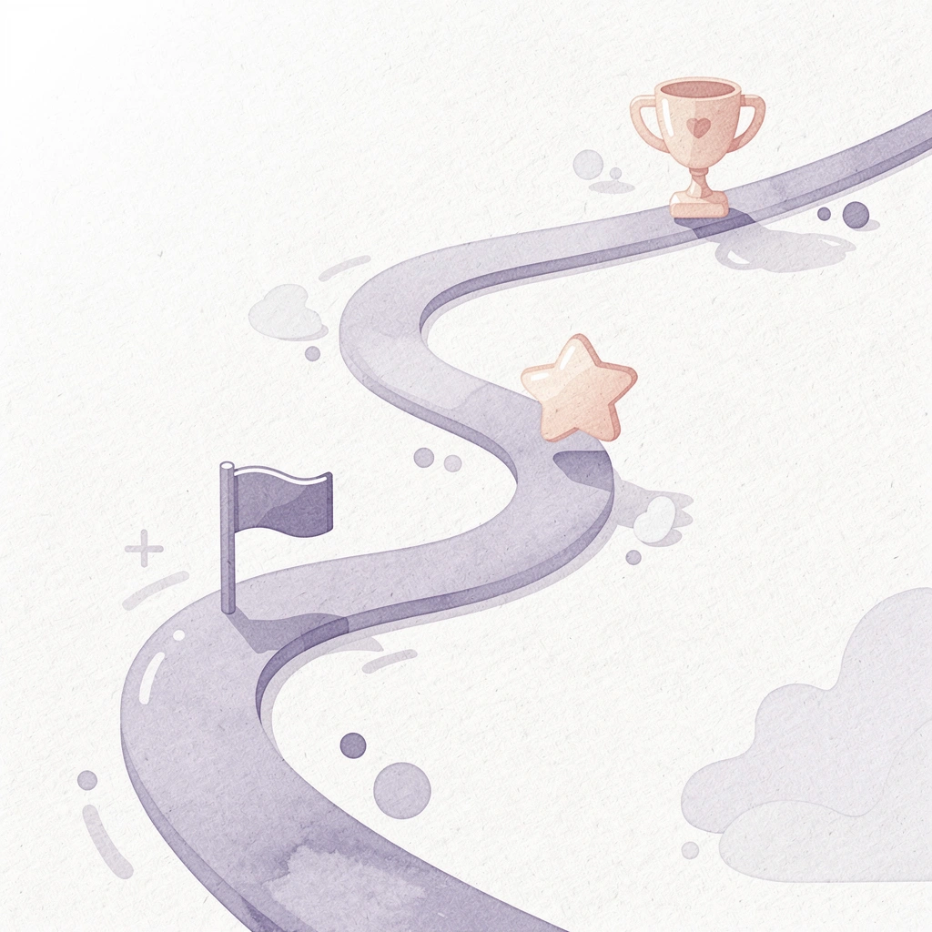 Winding path with unclear route representing the complexity of company winddowns