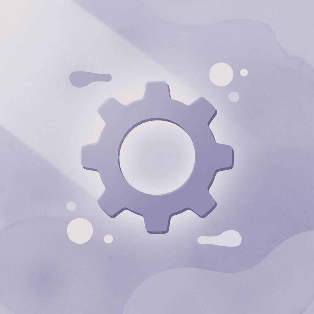 Gear icon representing systematic structure - How to Dissolve a Corporation in Arizona