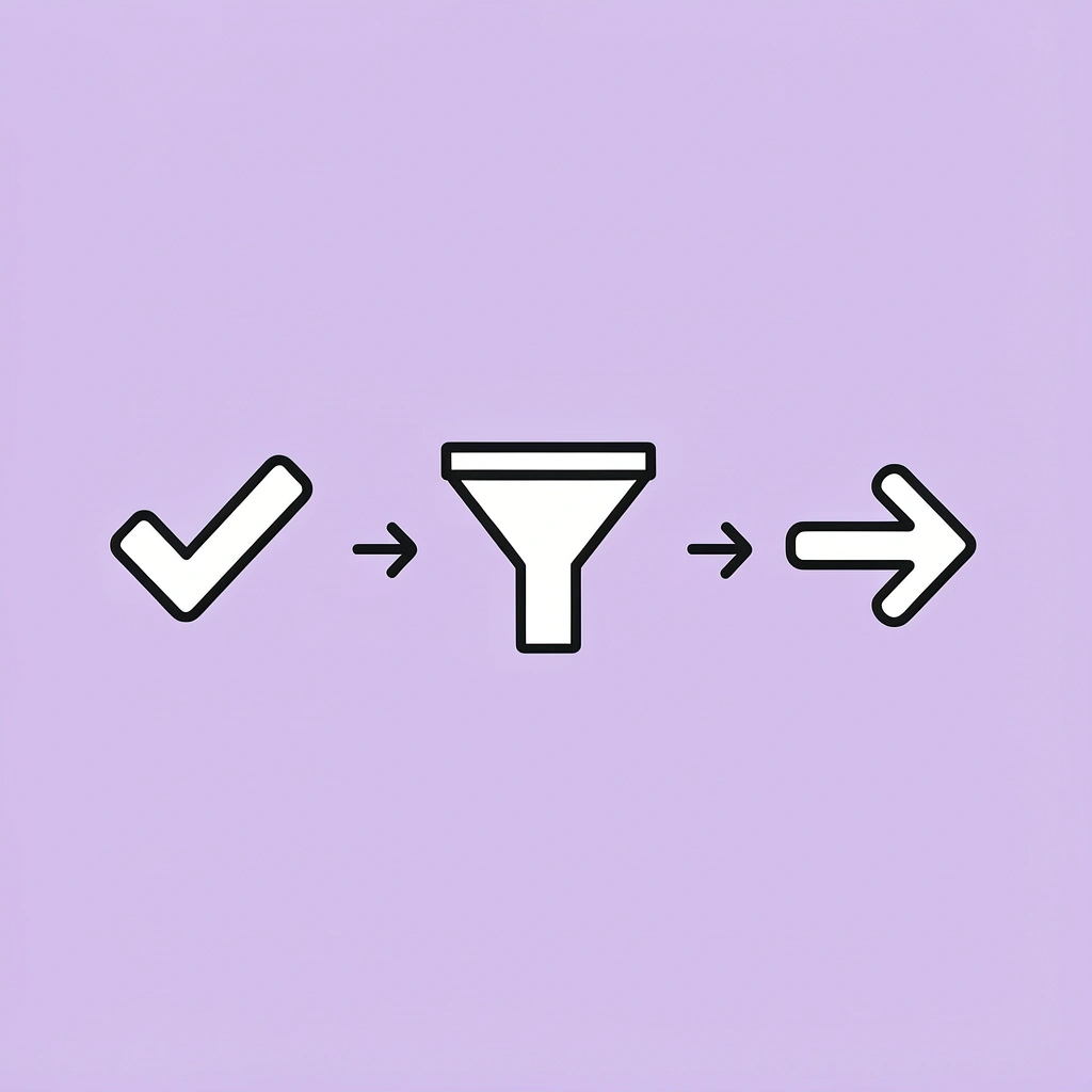 Three connected steps: Plan dissolution → Track progress → Confirm completion