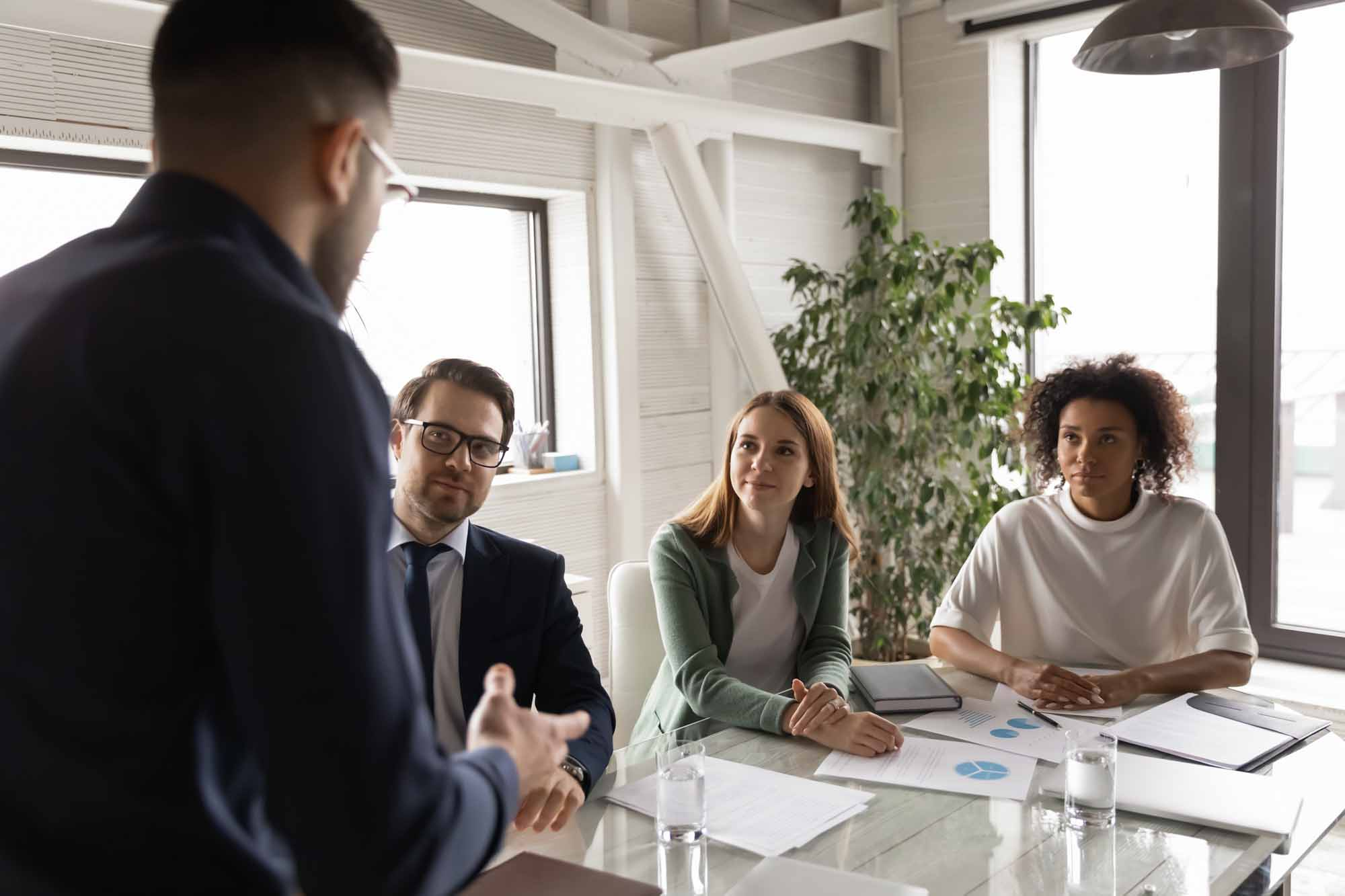 man in a business meeting - How to Dissolve an LLC in Pennsylvania