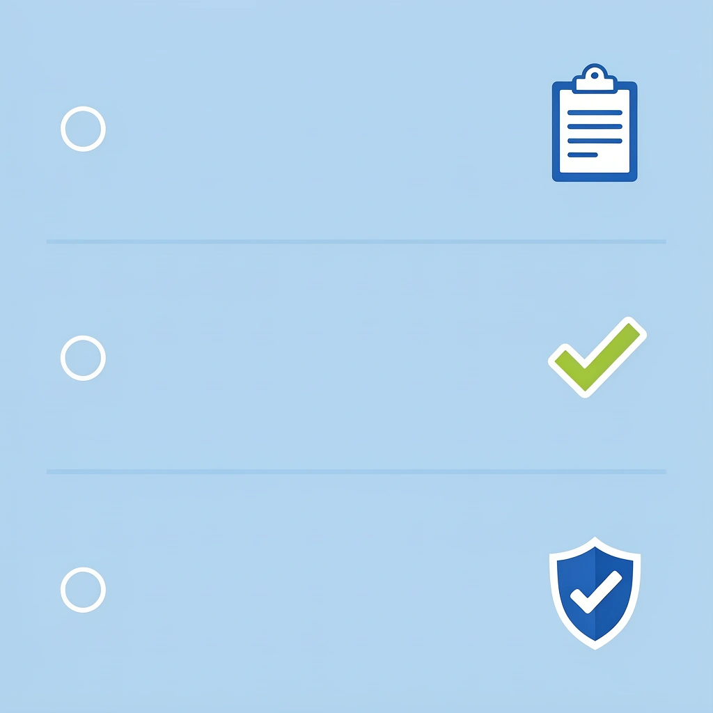 Three-step checklist for business termination documentation