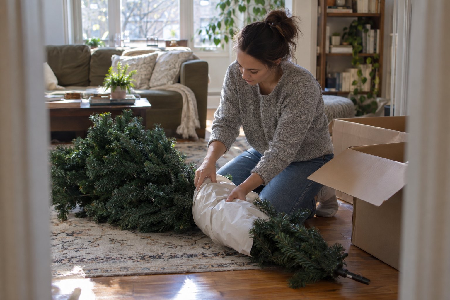 How to Store an Artificial Tree So It Lasts