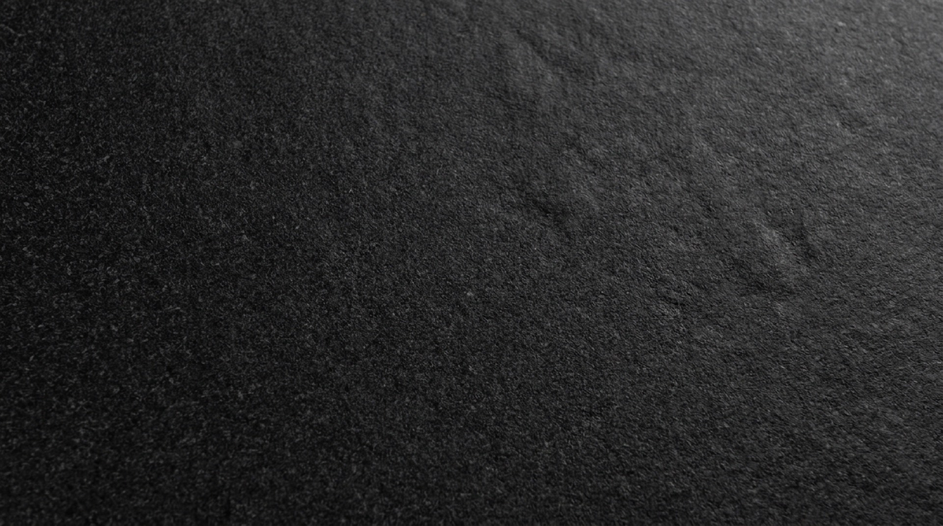 Absolute Black granite slab with uniform leathered finish
