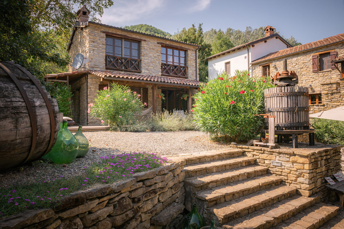 La Stalla apartment at Borgo Filari