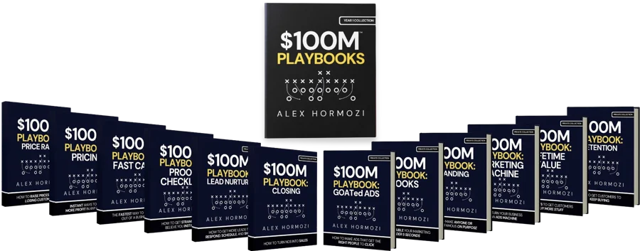 Alex Hormozi's $100M Playbooks