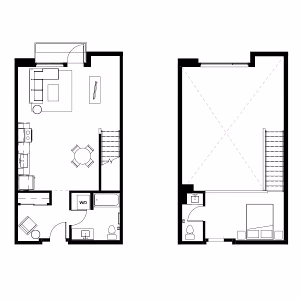 Studio Loft 9 Floor Plan Image