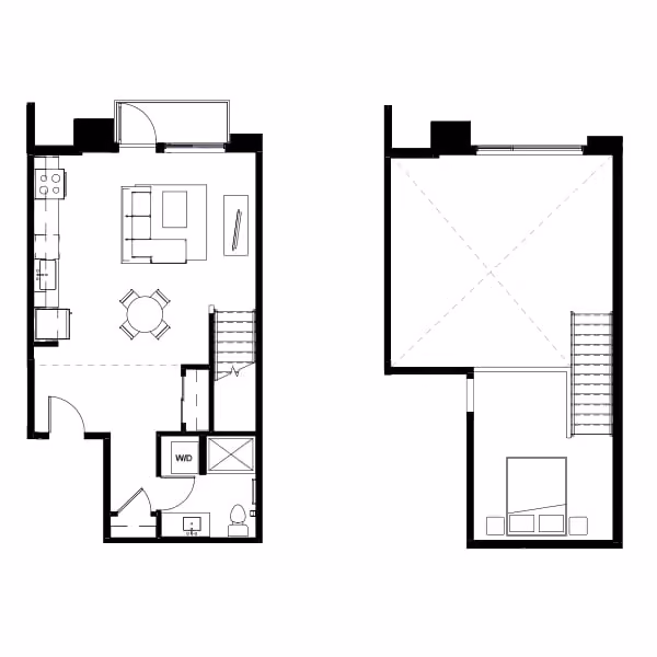 Studio Loft 7 Floor Plan Image