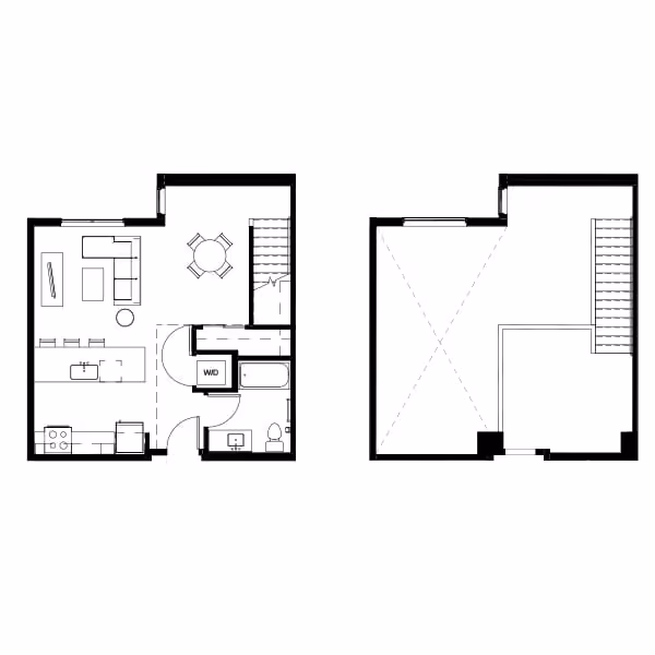 Studio Loft 6 Floor Plan Image