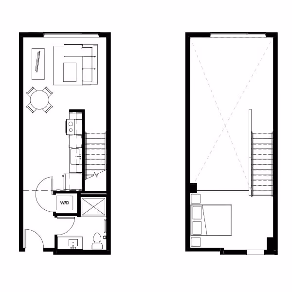 Studio Loft 4 Floor Plan Image