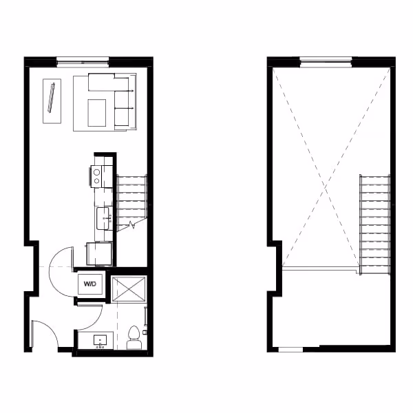 Studio Loft 2 Floor Plan Image