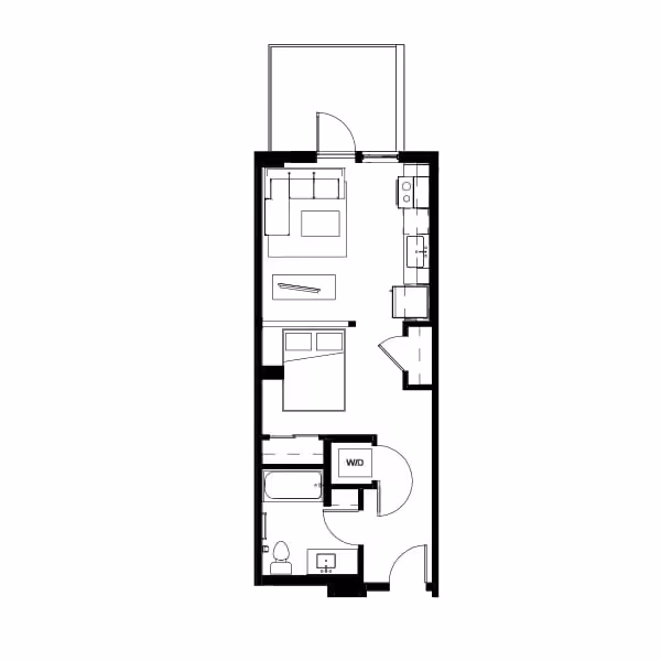 Studio 5 Floor Plan Image 