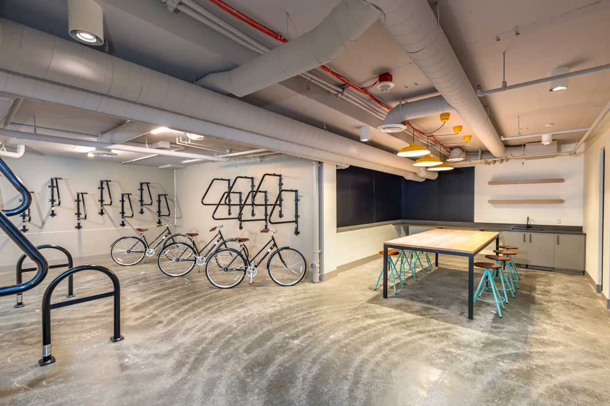 Bike Rack Room 