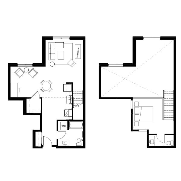 Studio + Den Loft 14
