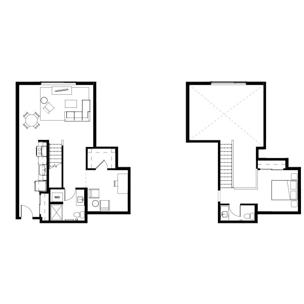 One Bed + Den 28