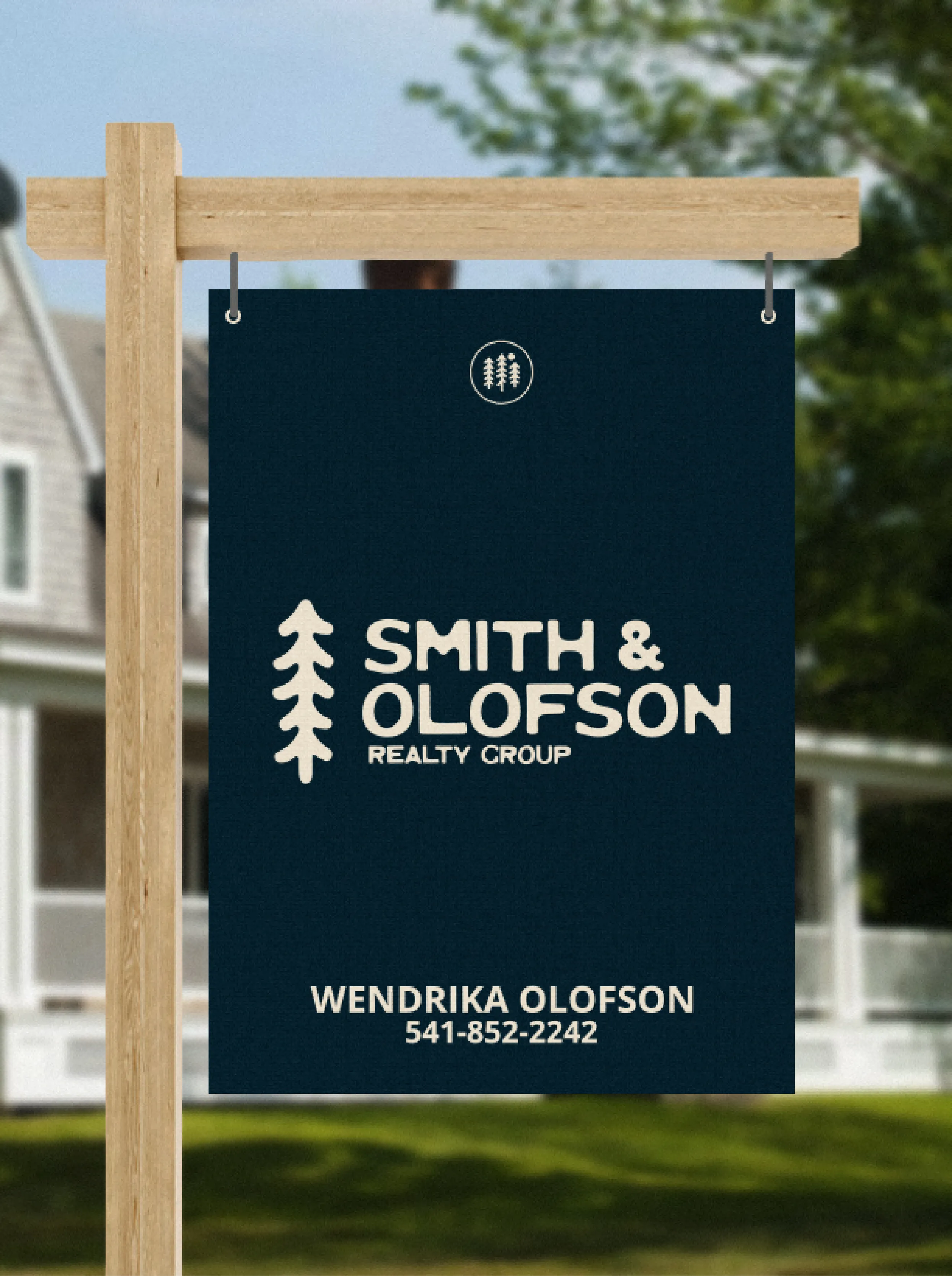 Real estate signage for Smith & Olofson Realty Group