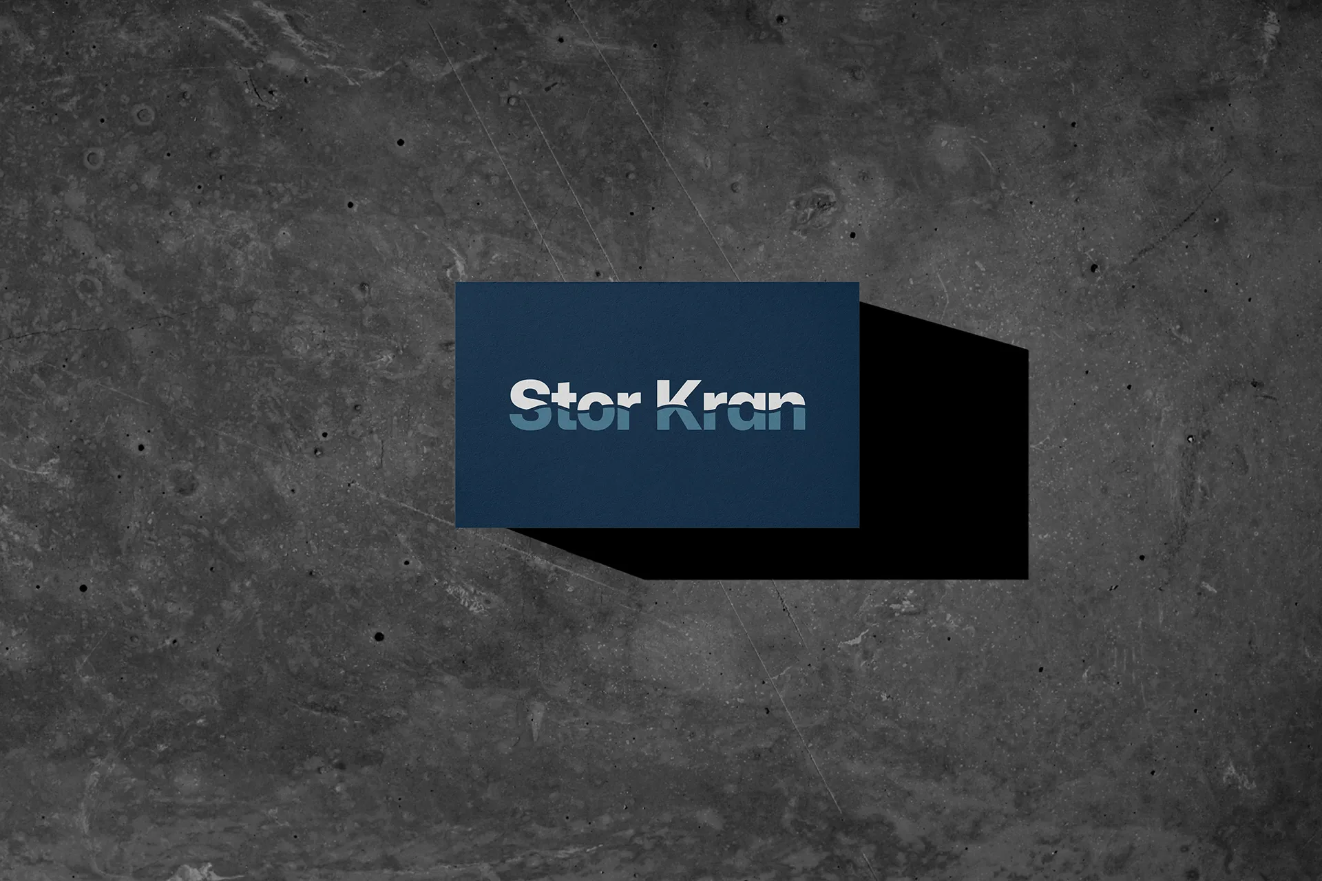 Business card design for Stor Kran Cranes