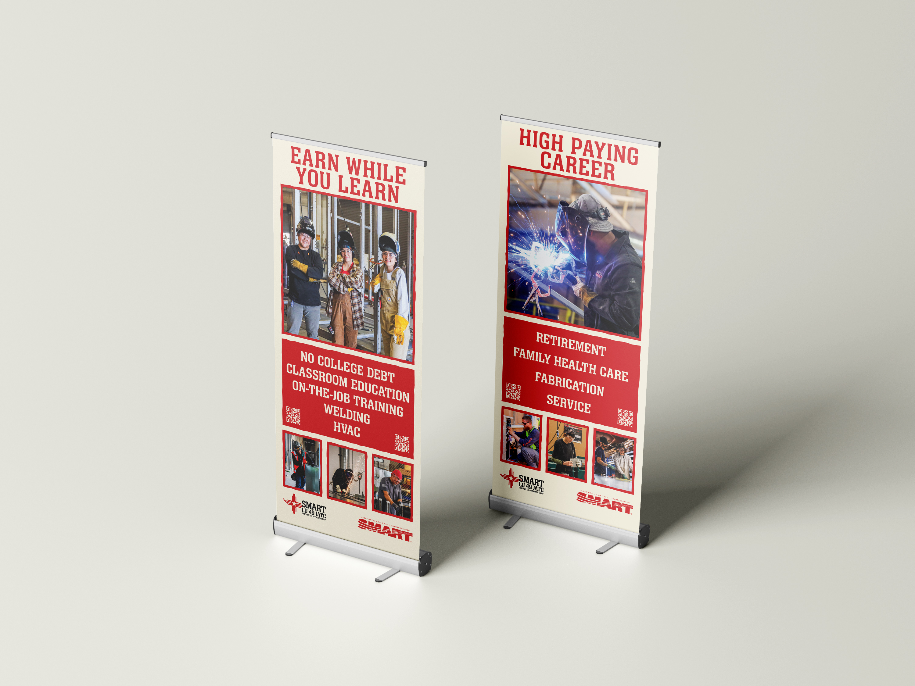 A focused brand identity build and outreach material set for the joint apprenticeship training committee serving New Mexico and West Texas.